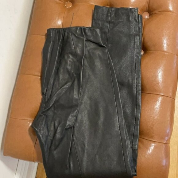 Zara Pleather Pants - Picture 6 of 6